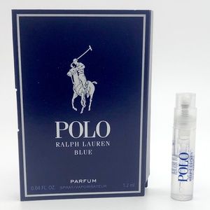 ❤️ 4 for $25 Ralph Lauren Polo Blue Mini Travel Vial New on Card